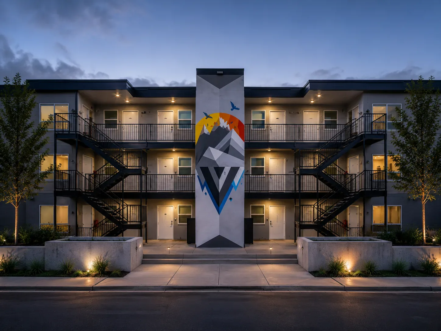 Denver housing portfolio exterior completed by TurnPro360